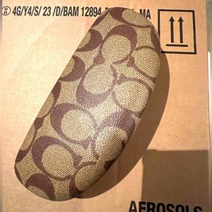 Coach Clamshell Eyeglass Case